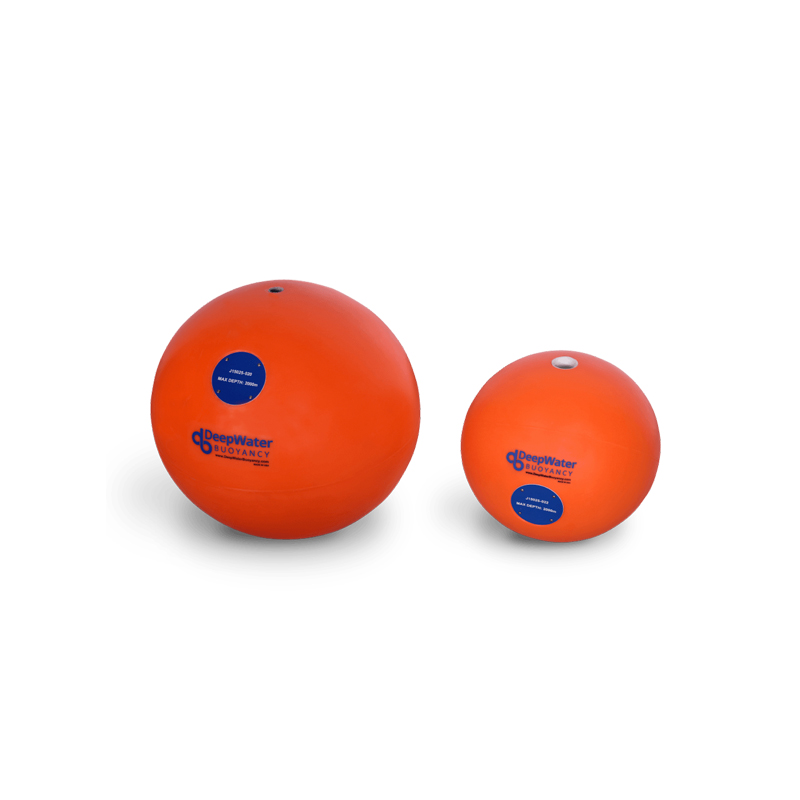 Flotteur Hard Ball Floats - Deepwater Buoyancy - Deepblue Technology